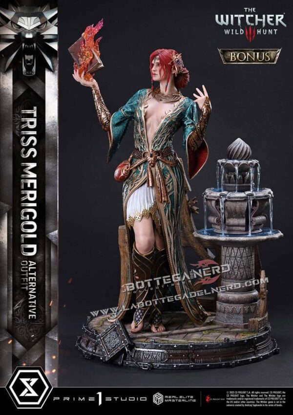 The Witcher 3 - Masterline Statue 1/4 Triss Merigold Bonus 52cm - immagine 8