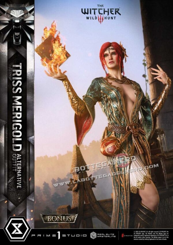 The Witcher 3 - Masterline Statue 1/4 Triss Merigold Bonus 52cm - immagine 5