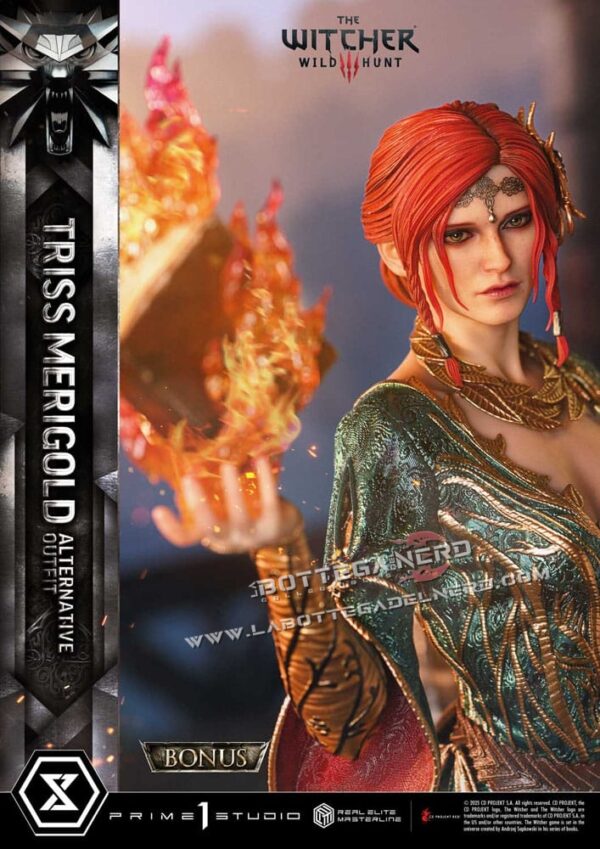 The Witcher 3 - Masterline Statue 1/4 Triss Merigold Bonus 52cm - immagine 4