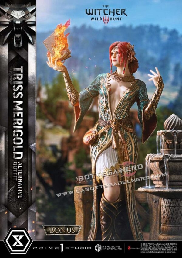 The Witcher 3 - Masterline Statue 1/4 Triss Merigold Bonus 52cm - immagine 3