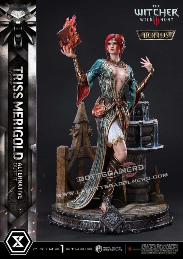 The Witcher 3 - Masterline Statue 1/4 Triss Merigold Bonus 52cm - immagine 9
