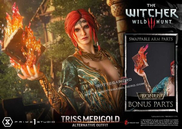 The Witcher 3 - Masterline Statue 1/4 Triss Merigold Bonus 52cm - immagine 2