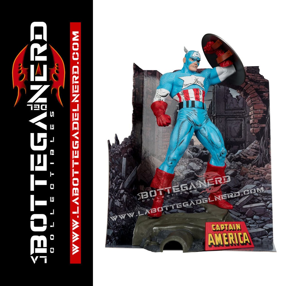 Marvel - PVC Statue 1/6 Captain America (The Amazing Spider-Man #323) 28cm