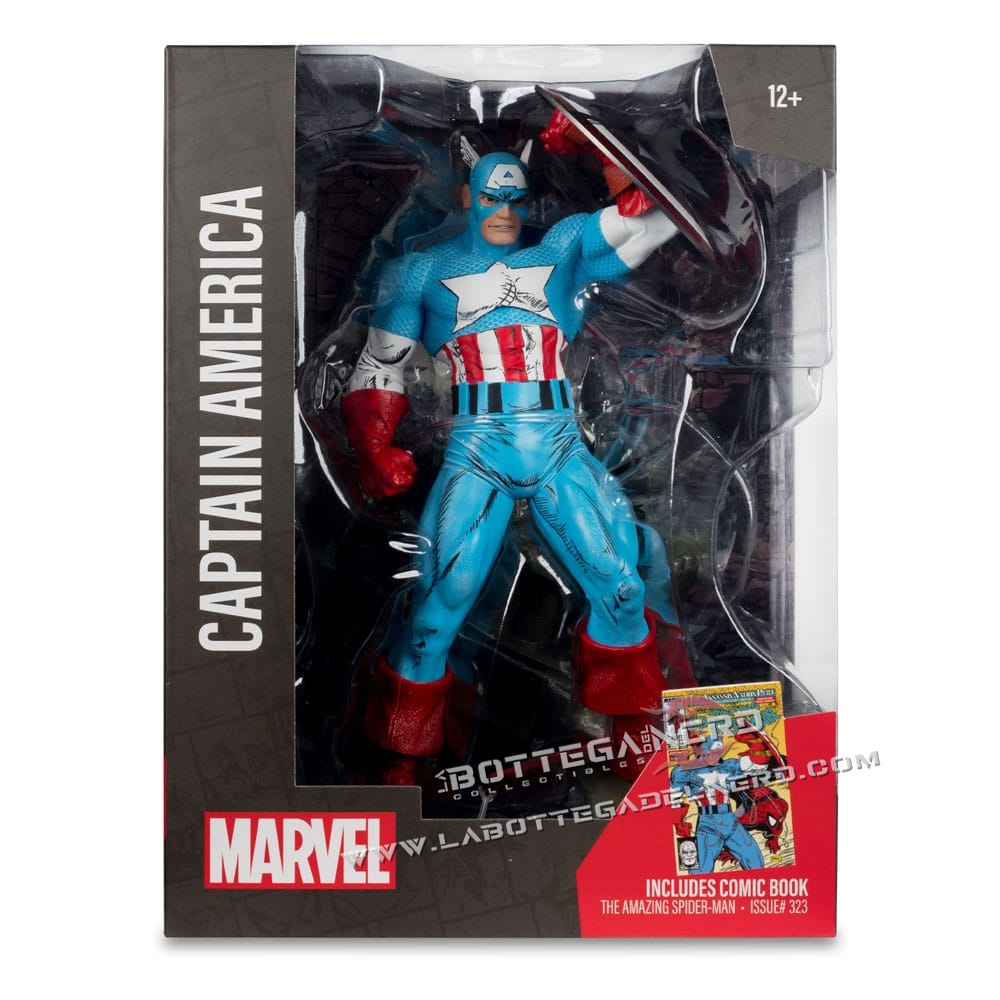 Marvel - PVC Statue 1/6 Captain America (The Amazing Spider-Man #323) 28cm - immagine 6