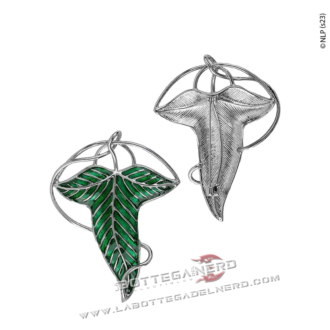 Il Signore degli Aanelli - Elven leaf brooch (Foglia) - immagine 4