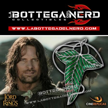 Il Signore degli Aanelli - Elven leaf brooch (Foglia)