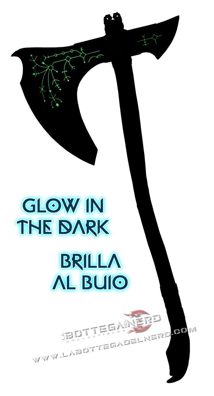 God of War: Ragnarok - Replica Deluxe LEVIATANO 1:1 Glow edition - immagine 4