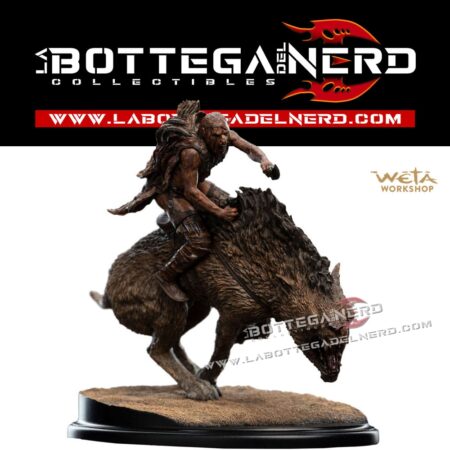 Lord of the Rings - Mini Statue Sharkû on Warg 18cm