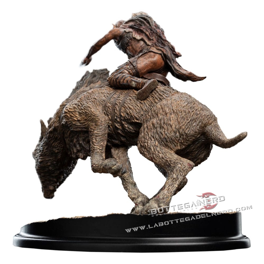 Lord of the Rings - Mini Statue Sharkû on Warg 18cm - immagine 6