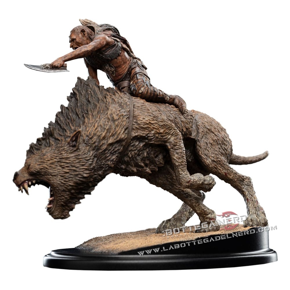 Lord of the Rings - Mini Statue Sharkû on Warg 18cm - immagine 5