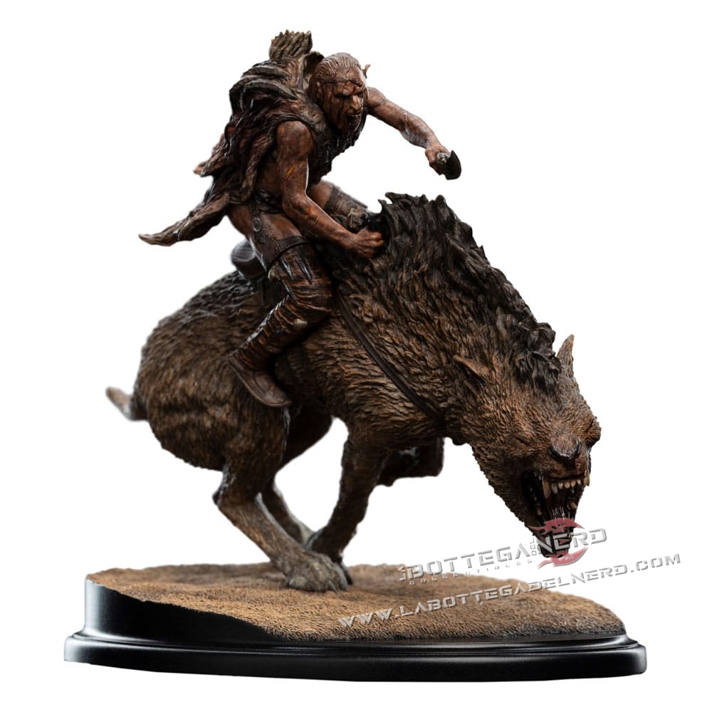 Lord of the Rings - Mini Statue Sharkû on Warg 18cm