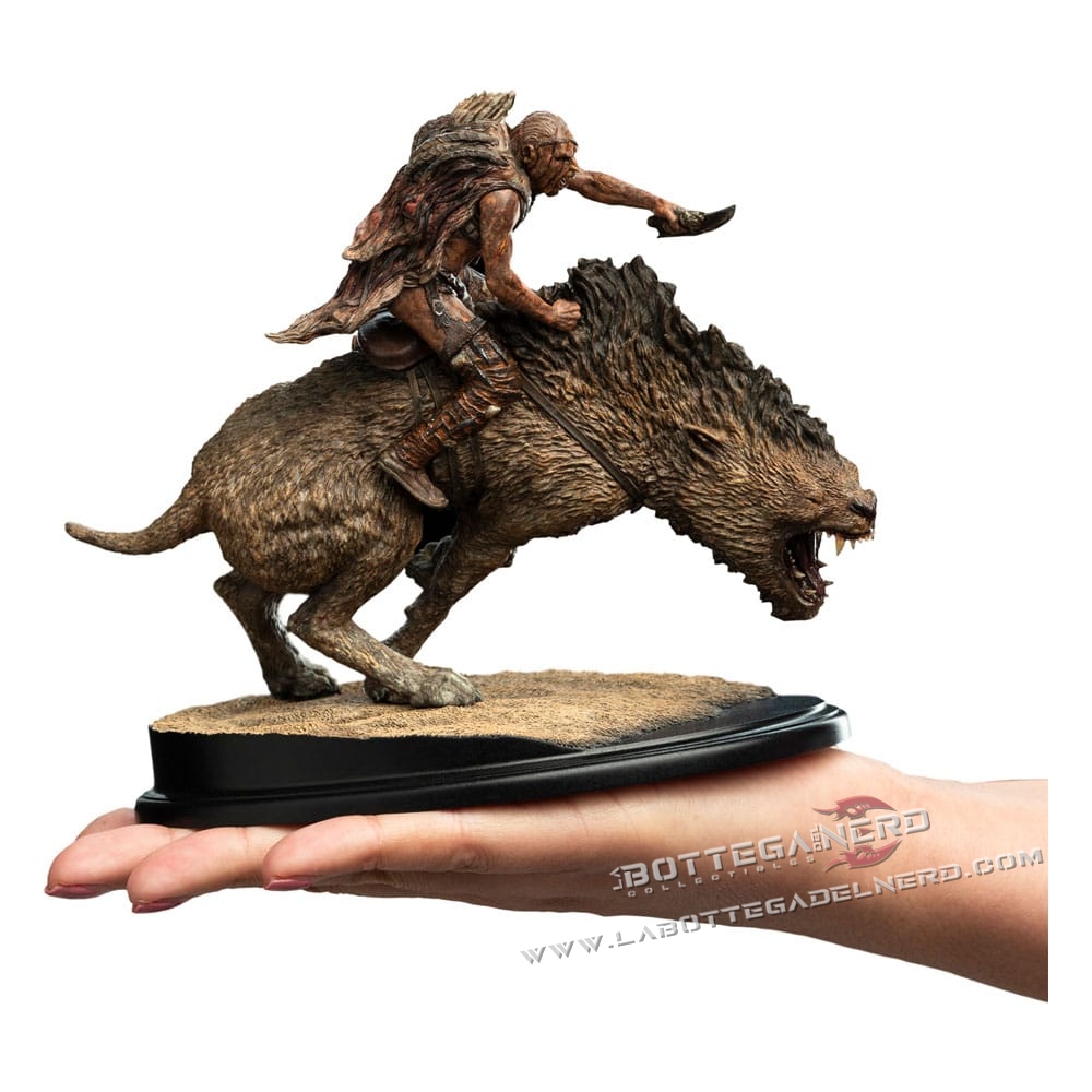 Lord of the Rings - Mini Statue Sharkû on Warg 18cm - immagine 3
