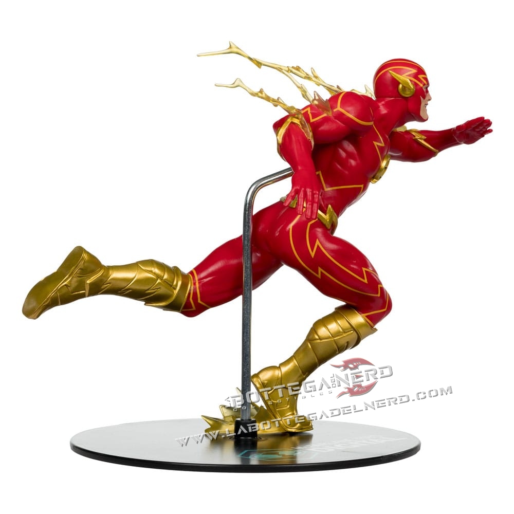DC Direct - Statue 1/6 The Flash by Jim Lee 20cm - immagine 3
