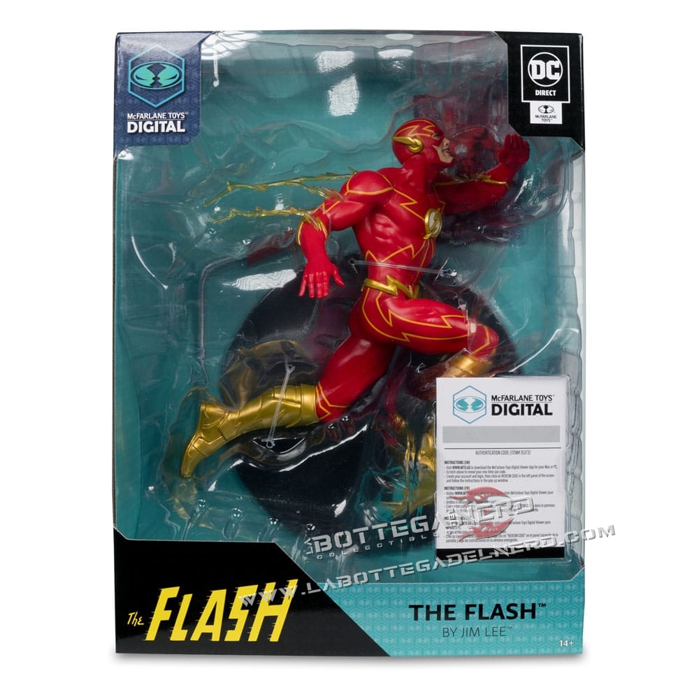DC Direct - Statue 1/6 The Flash by Jim Lee 20cm - immagine 6