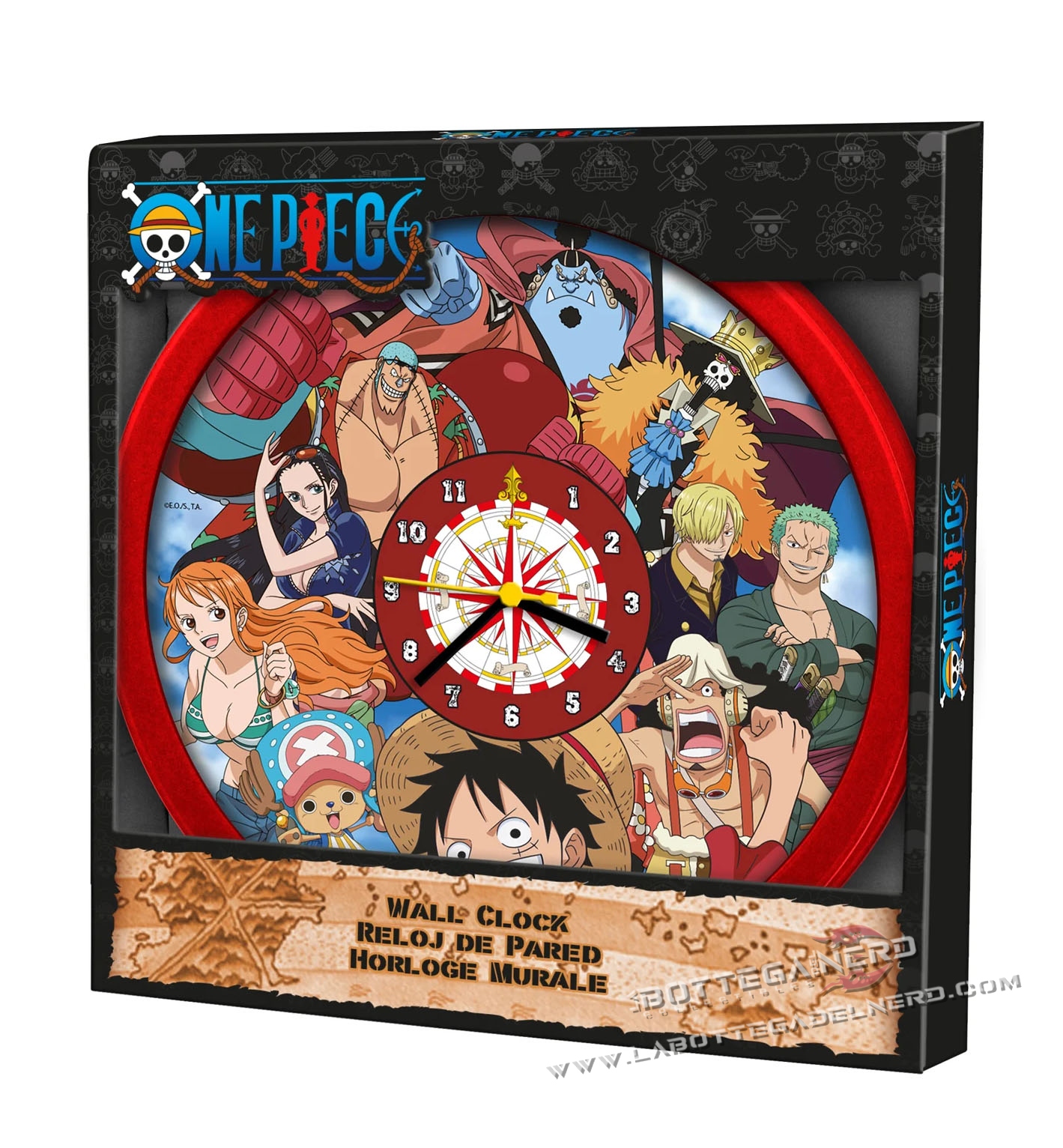 OROLOGIO DA MURO - ONE PIECE Wall Clock - immagine 2