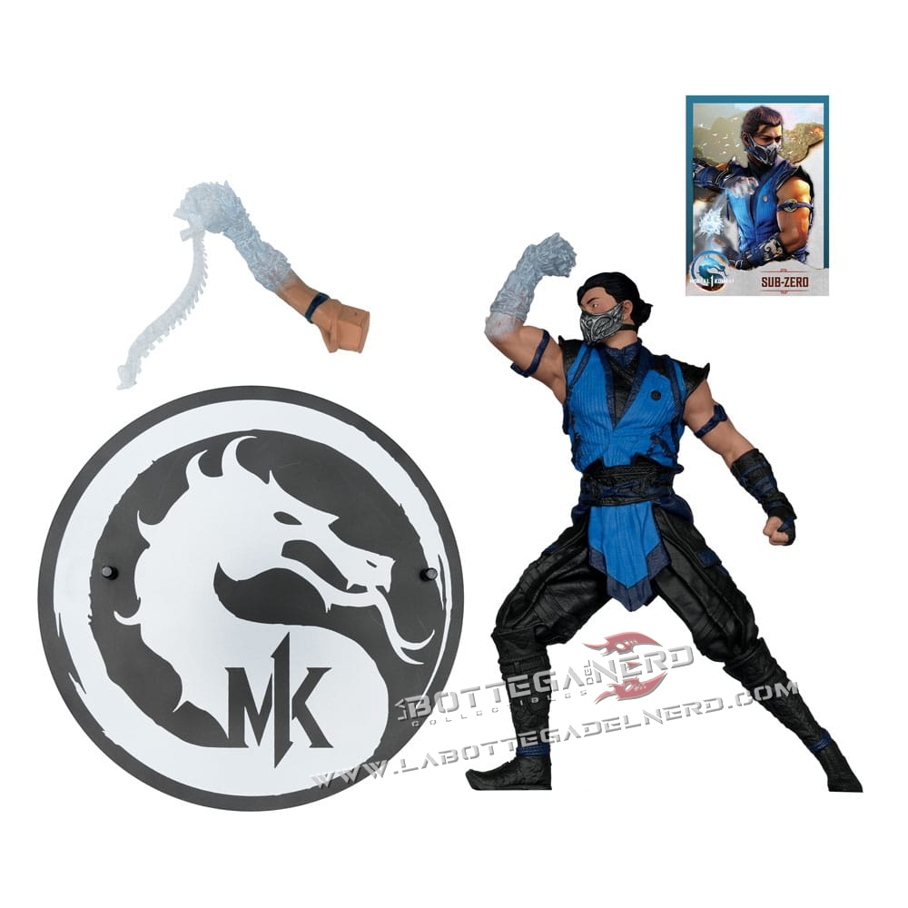 Mortal Kombat 1 - Action Figure 1/6 Sub-Zero 25cm - immagine 5