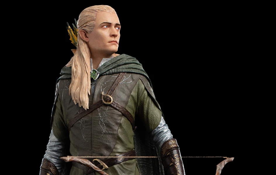 The Lord of the Rings - Statue 1/6 Legolas, Hunter of the Plains 32cm - immagine 7