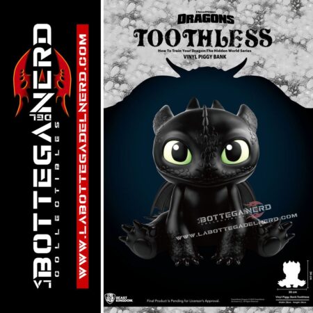 Dragon Trainer - Piggy Vinyl Bank Toothless (Salvadanaio) 38cm