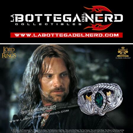 The Lord of the Rings - Anello di Aragorn Barahir (Argento 925)