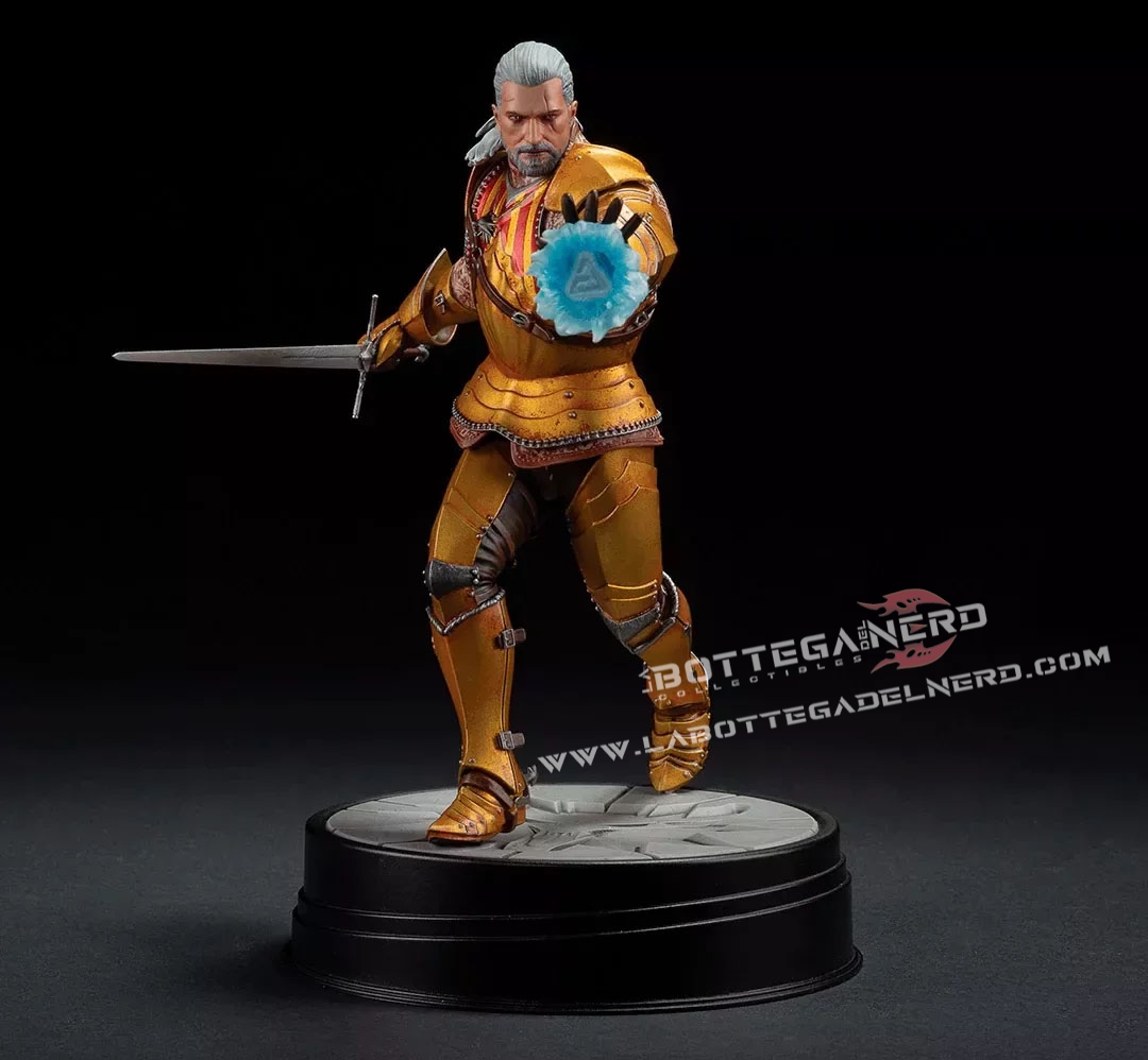 Witcher 3 Wild Hunt - Statue Geralt Toussaint Relic Armor 24cm - immagine 3