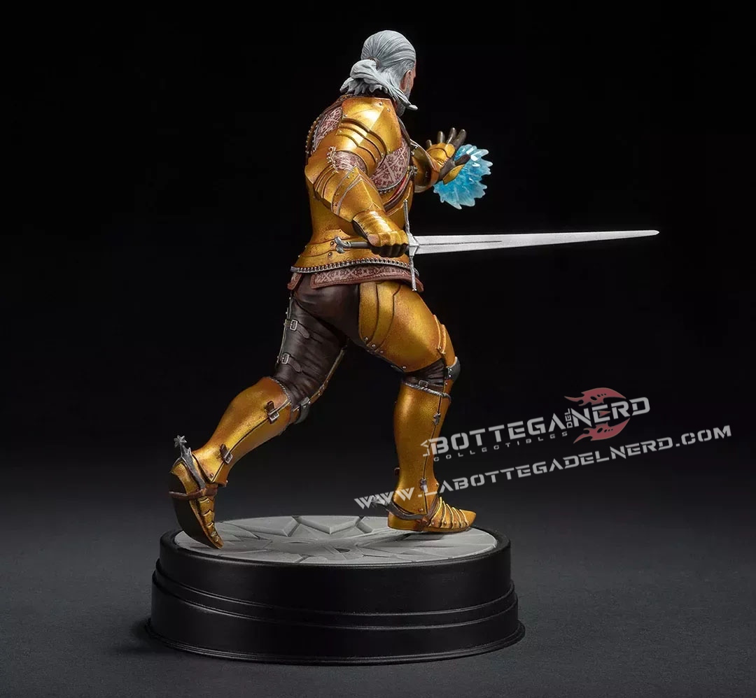 Witcher 3 Wild Hunt - Statue Geralt Toussaint Relic Armor 24cm - immagine 4