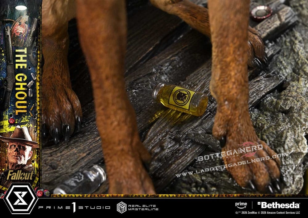 Fallout (TV Series) - Elite Masterline Statue 1/4 The Ghoul 64cm - immagine 10