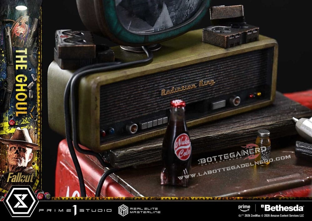 Fallout (TV Series) - Elite Masterline Statue 1/4 The Ghoul 64cm - immagine 14