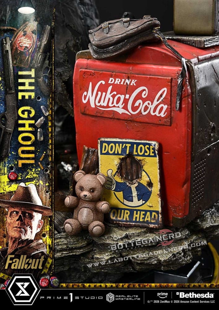 Fallout (TV Series) - Elite Masterline Statue 1/4 The Ghoul 64cm - immagine 12