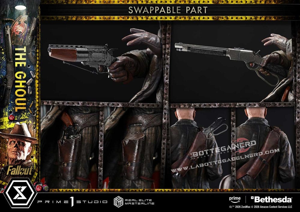 Fallout (TV Series) - Elite Masterline Statue 1/4 The Ghoul 64cm - immagine 15