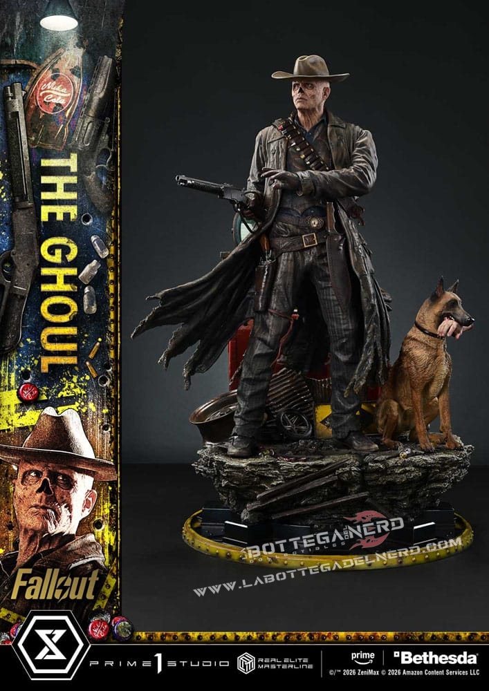 Fallout (TV Series) - Elite Masterline Statue 1/4 The Ghoul 64cm - immagine 2