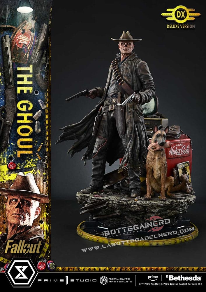 Fallout (TV Series) - Elite Masterline Statue 1/4 The Ghoul Deluxe 64cm - immagine 2