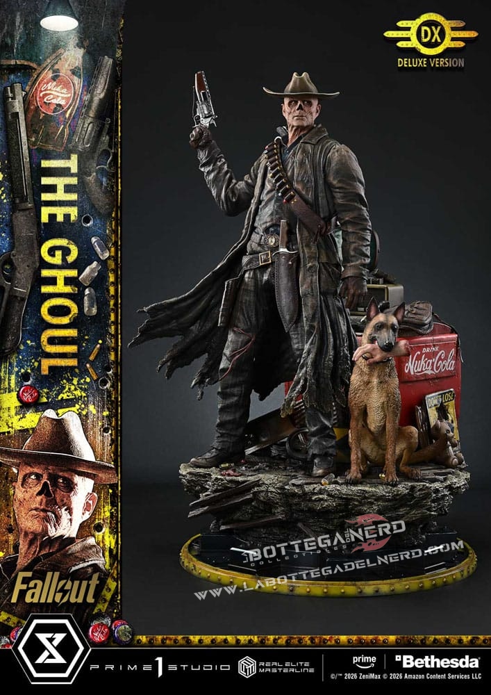 Fallout (TV Series) - Elite Masterline Statue 1/4 The Ghoul Deluxe 64cm - immagine 3