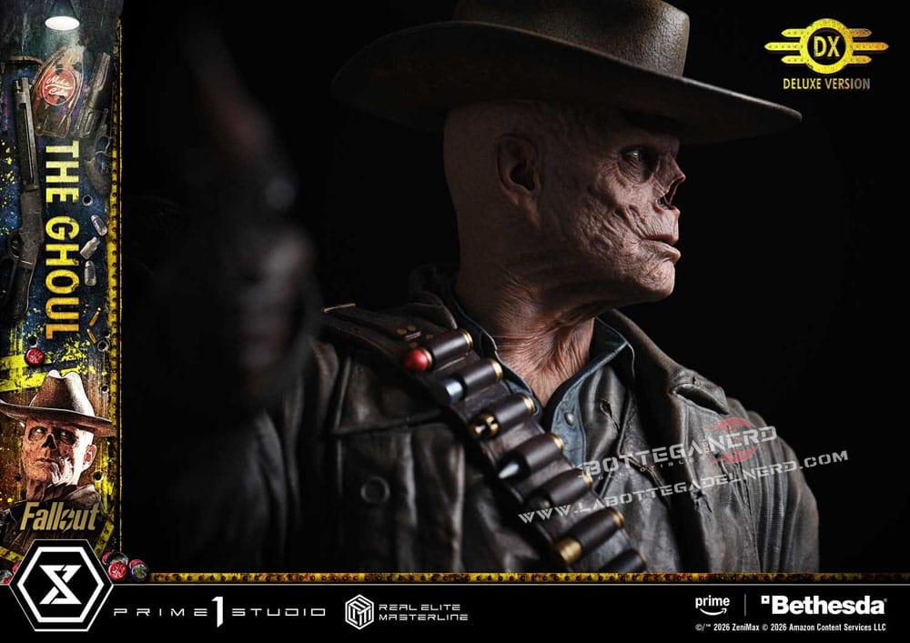 Fallout (TV Series) - Elite Masterline Statue 1/4 The Ghoul Deluxe 64cm - immagine 8