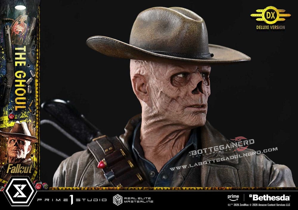 Fallout (TV Series) - Elite Masterline Statue 1/4 The Ghoul Deluxe 64cm - immagine 6