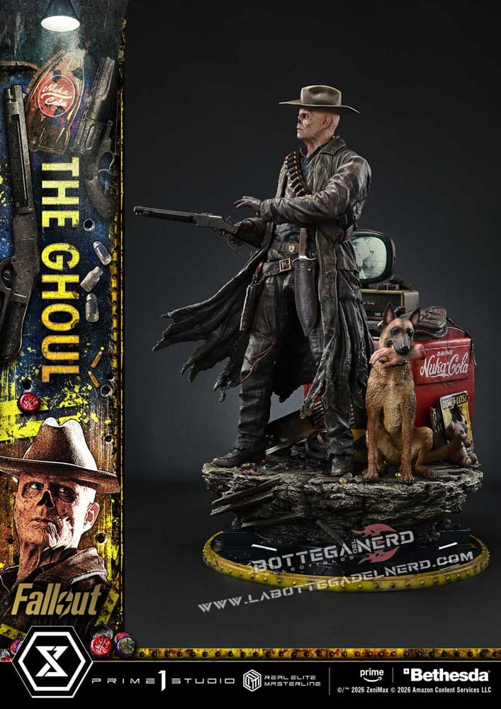 Fallout (TV Series) - Elite Masterline Statue 1/4 The Ghoul 64cm - immagine 3