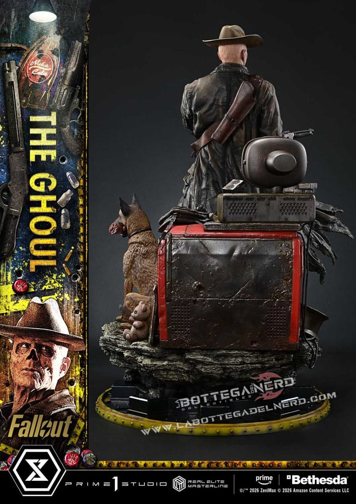 Fallout (TV Series) - Elite Masterline Statue 1/4 The Ghoul 64cm - immagine 4