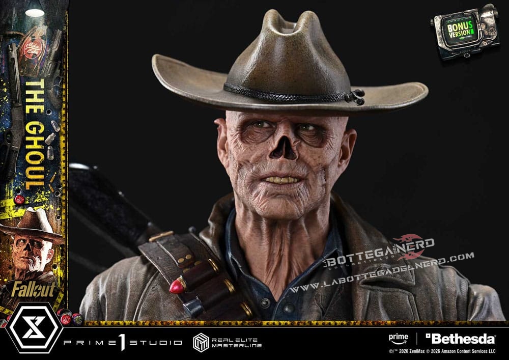 Fallout (TV Series) - Statue 1/4 The Ghoul Bonus Deluxe 64cm - immagine 4
