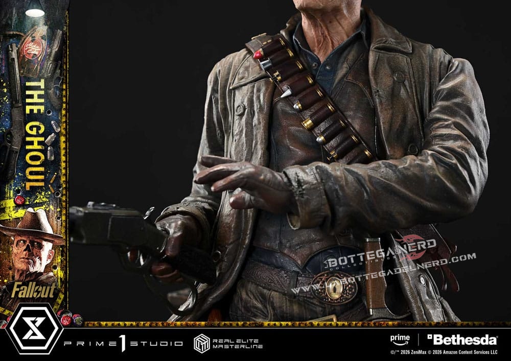 Fallout (TV Series) - Elite Masterline Statue 1/4 The Ghoul 64cm - immagine 8