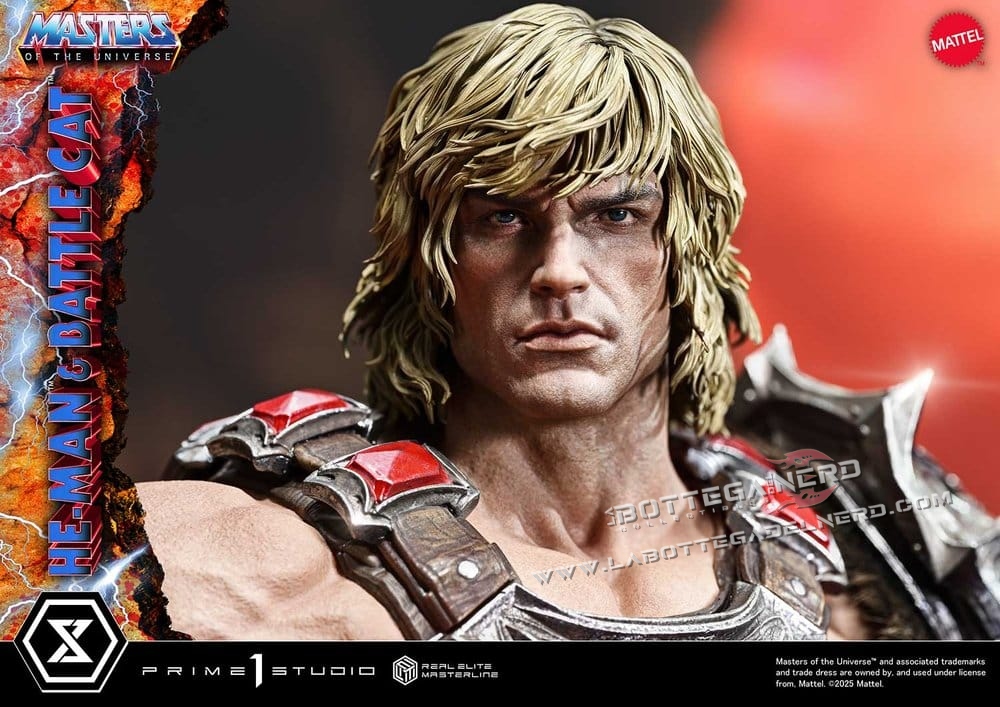 Masters of the Universe - Statue 1/4 He-Man & Battle Cat Bonus 86cm - immagine 15