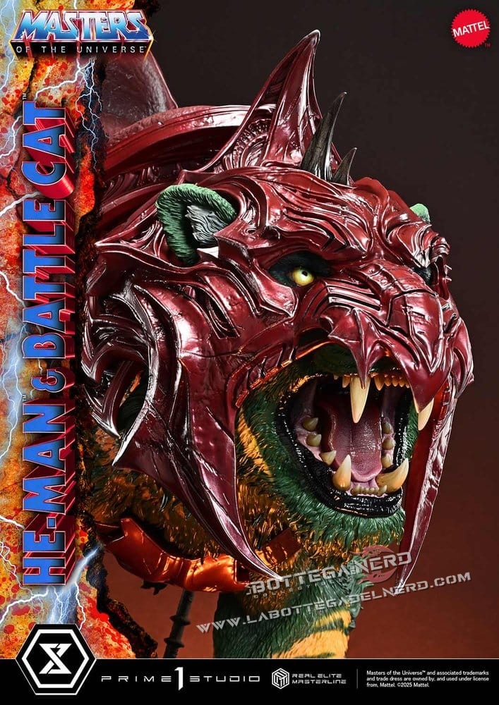 Masters of the Universe - Statue 1/4 He-Man & Battle Cat Bonus 86cm - immagine 24