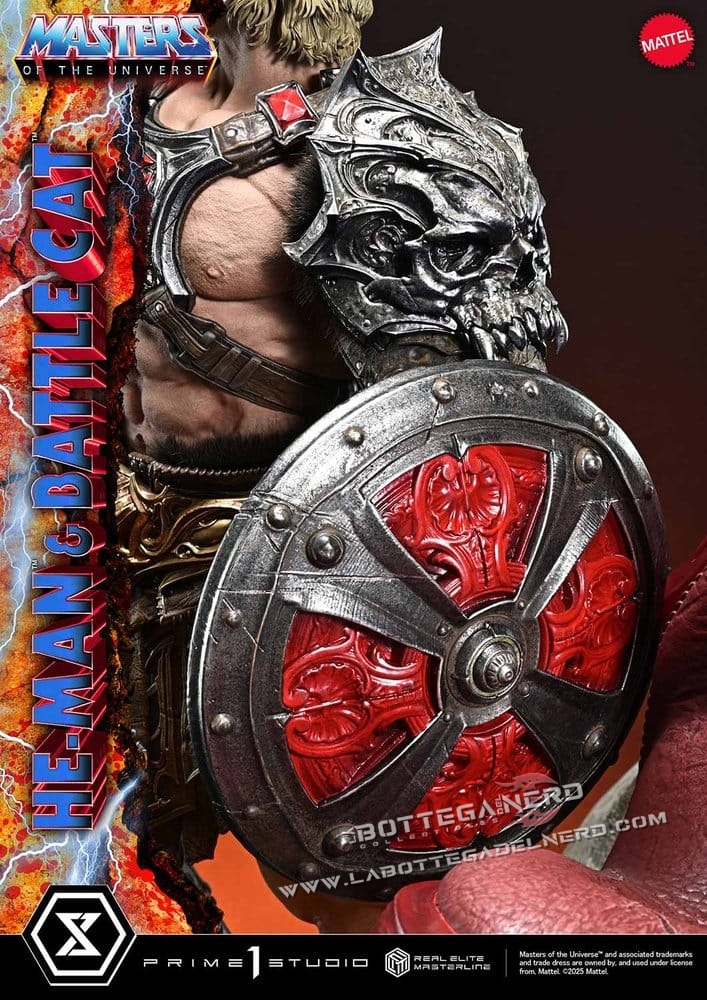 Masters of the Universe - Statue 1/4 He-Man & Battle Cat Bonus 86cm - immagine 20