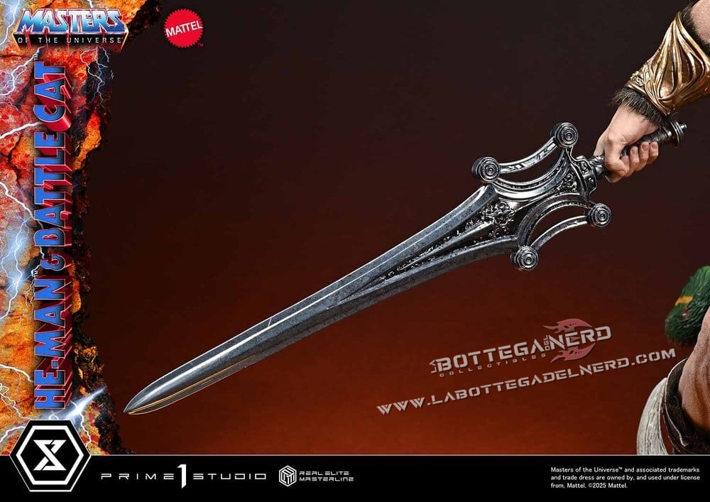 Masters of the Universe - Statue 1/4 He-Man & Battle Cat Bonus 86cm - immagine 19