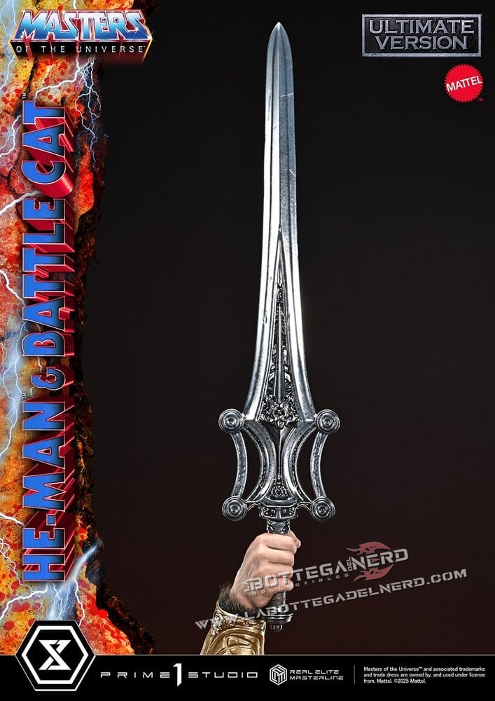 Masters of the Universe - Statue 1/4 He-Man & Battle Cat Bonus 86cm - immagine 5