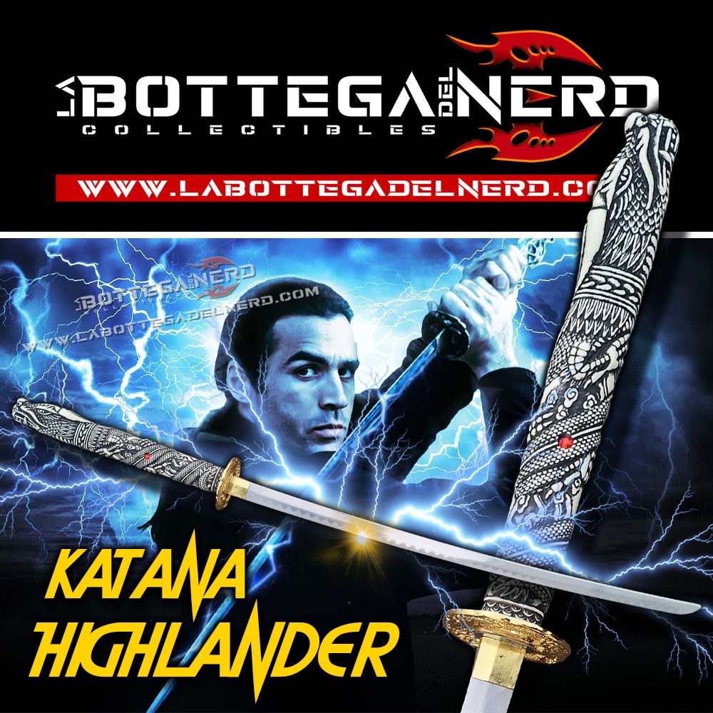 HIGHLANDER- Replica Katana Duncan MacLeod Deluxe 105cm