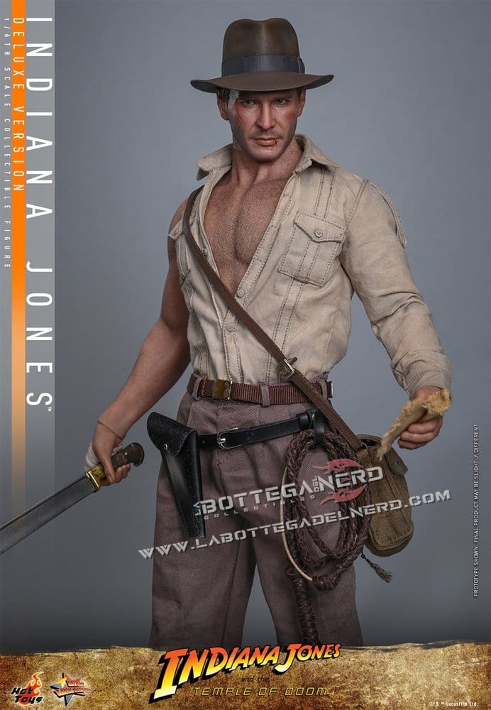 Indiana Jones - Action Figure 1/6 Indiana Jones Deluxe 30cm - immagine 9