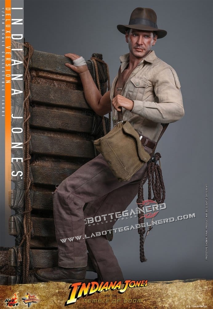 Indiana Jones - Action Figure 1/6 Indiana Jones Deluxe 30cm - immagine 6