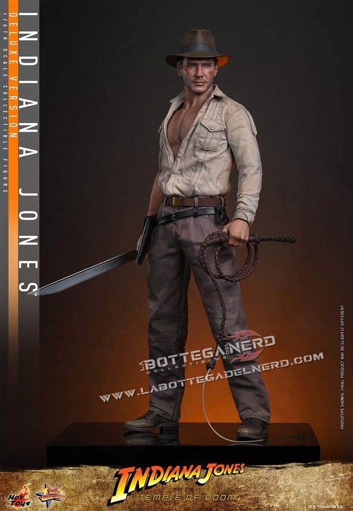 Indiana Jones - Action Figure 1/6 Indiana Jones Deluxe 30cm - immagine 4