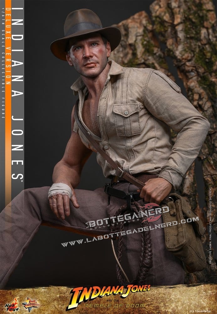 Indiana Jones - Action Figure 1/6 Indiana Jones Deluxe 30cm - immagine 7