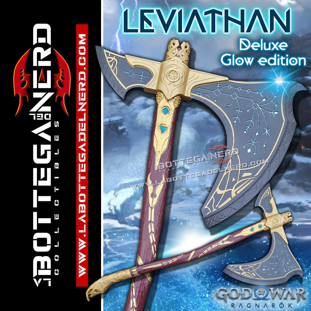 God of War: Ragnarok - Replica Deluxe LEVIATANO Grey 1:1 Glow edition