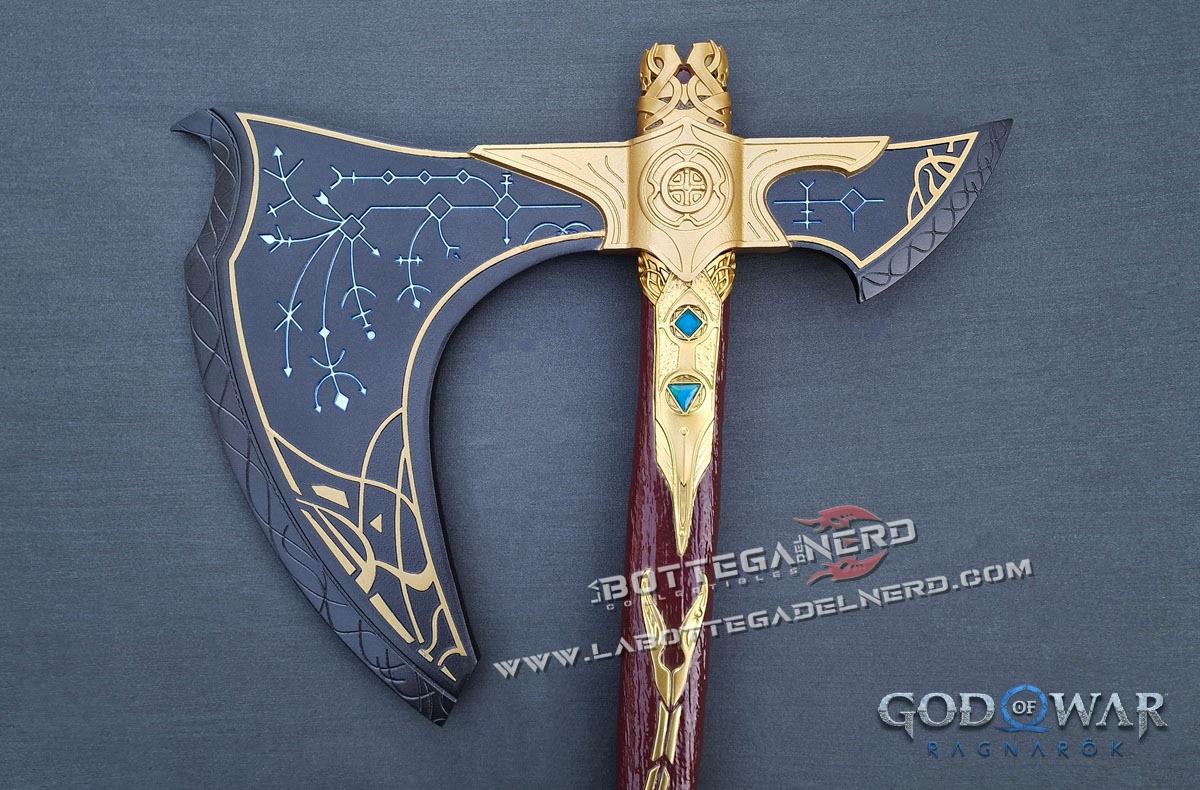 God of War: Ragnarok - Replica Deluxe LEVIATANO Grey 1:1 Glow edition - immagine 5